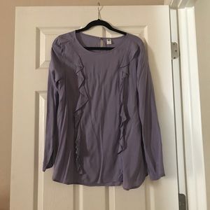 Old Navy lilac blouse